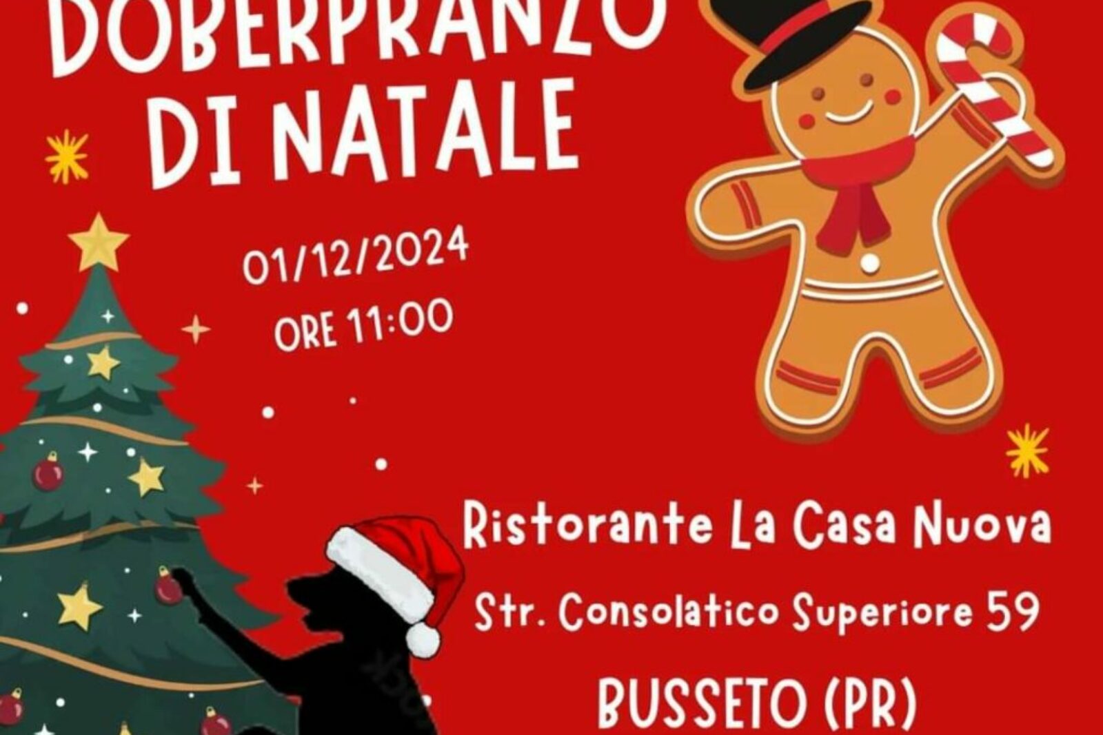 Doberpranzo di Natale – Busseto – 1 dicembre